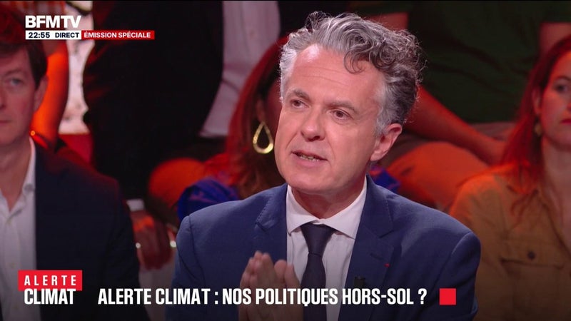 Hausse des prix du carburant: "Nos efforts d'investissement, il faut qu'on les porte vers l'électrification", lance Christophe Béchu, soutien d'Édouard Philippe