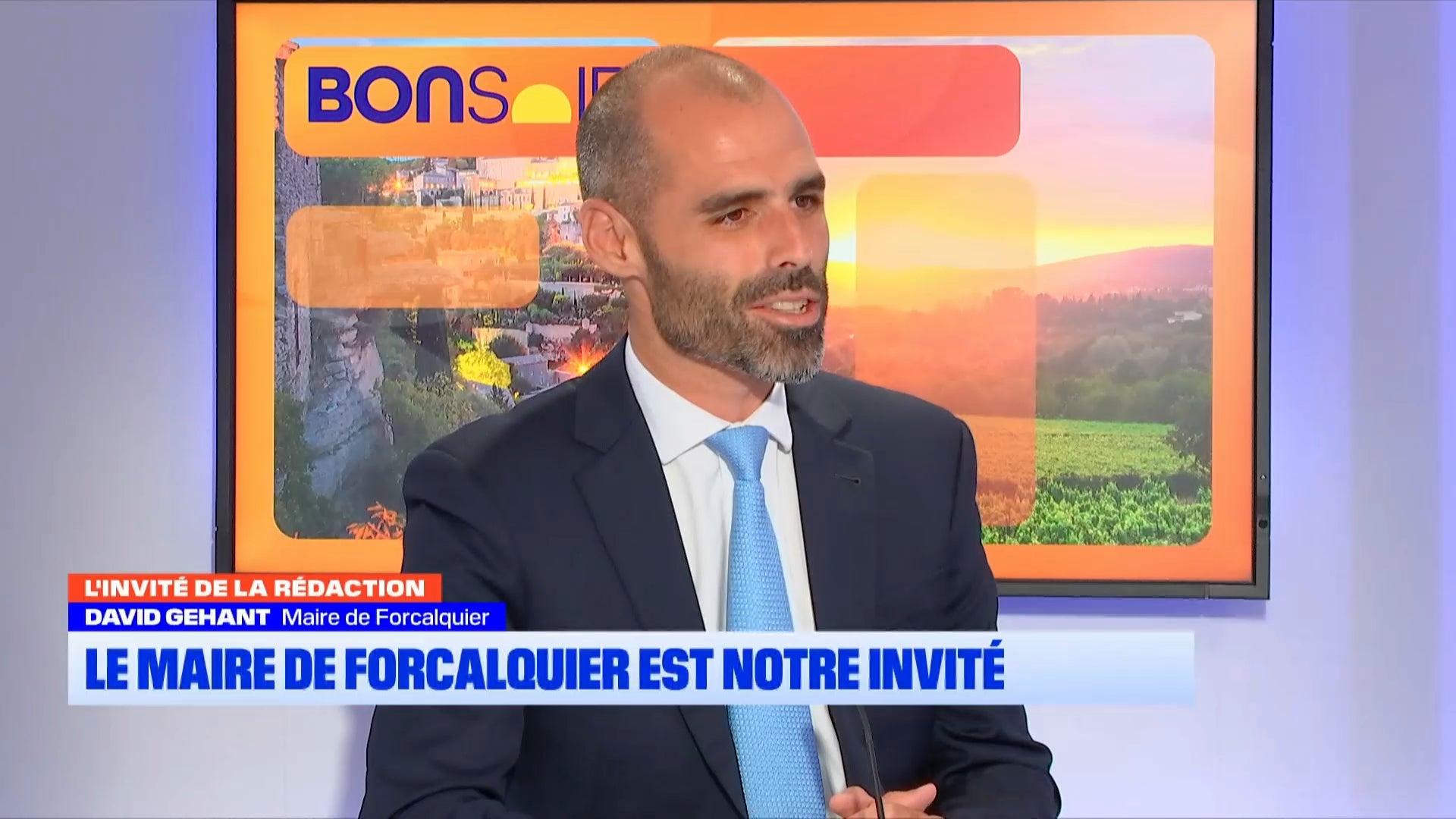 Le maire de Forcalquier, David Géhant, veut être président de l'association des maires des Alpes-de-Haute-Provence pour "accompagner mes collègues"