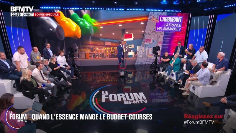Le Forum BFMTV – Carburant : la France inflammable ?