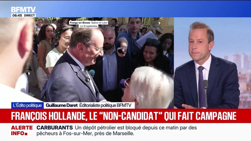François Hollande, le "non-candidat" qui fait campagne - L’édito politique - 15/09