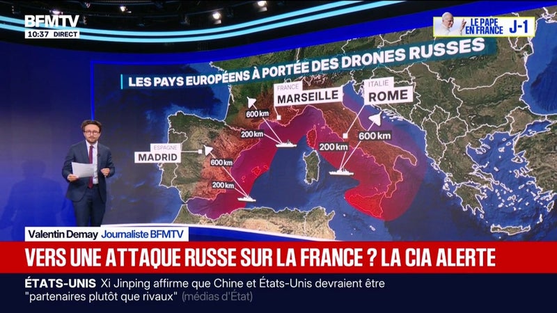 LES ÉCLAIREURS - Les pays européens à portée des drones russes?