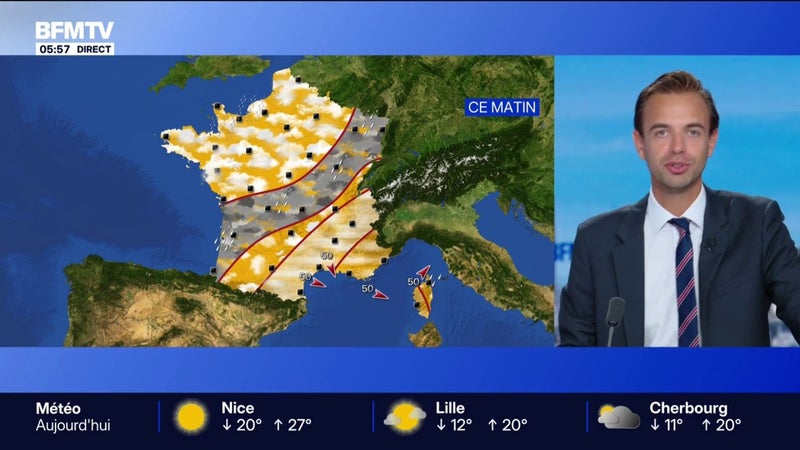 Les conditions météo s'améliorent ce vendredi avec davantage de soleil dans l'Hexagone