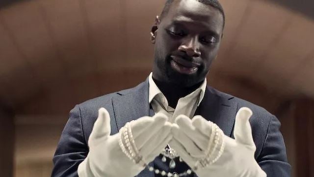 Une image tirée de la saison 1 de la série "Lupin" sur Netflix.