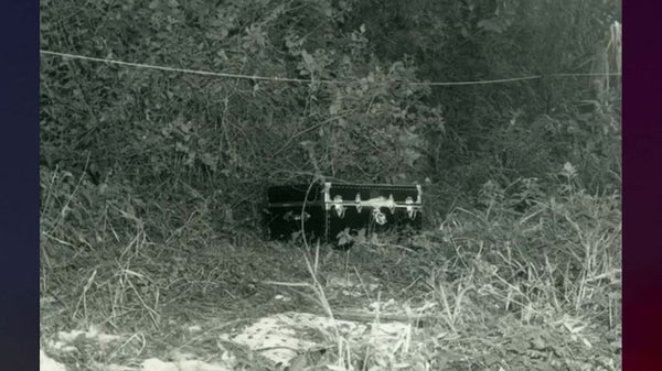 La valise qui contenait le corps de Sylvia June Atherton