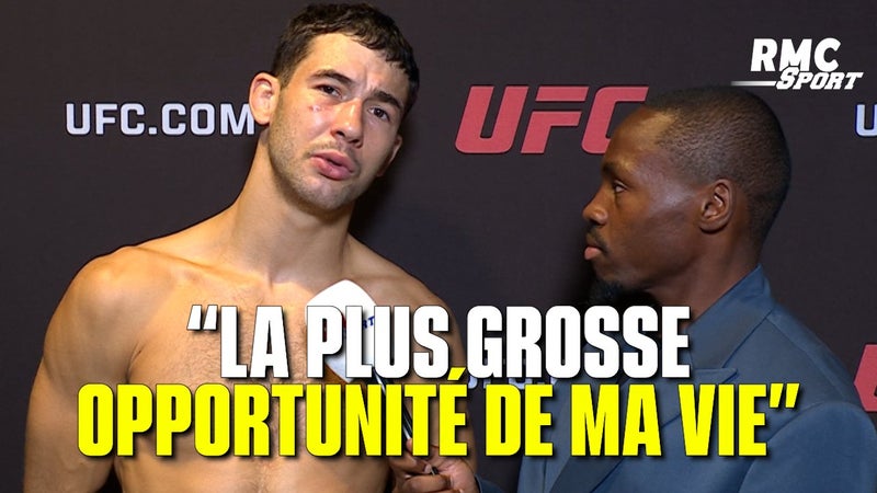 UFC Paris : "J'ai saisi la plus grosse opportunité de ma vie" avoue Sola
