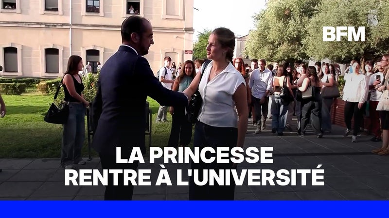 Espagne: la princesse Leonor fait sa rentrée à l'université sous les applaudissements