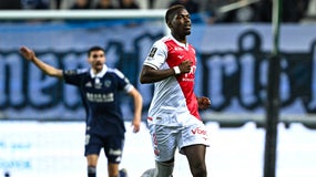 Le milieu de terrain de Monaco Paul Pogba face au Paris FC le 10 avril 2026 au stade Jean-Bouin