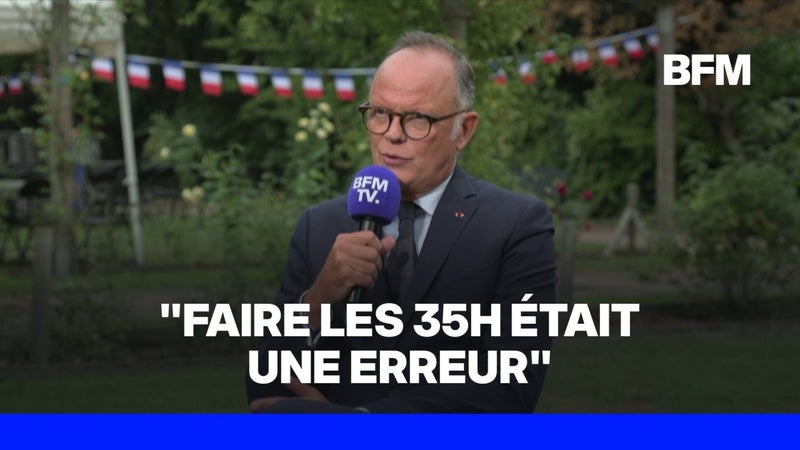 "Faire les 35h était une erreur", déclare Édouard Philippe, candidat à la présidentielle