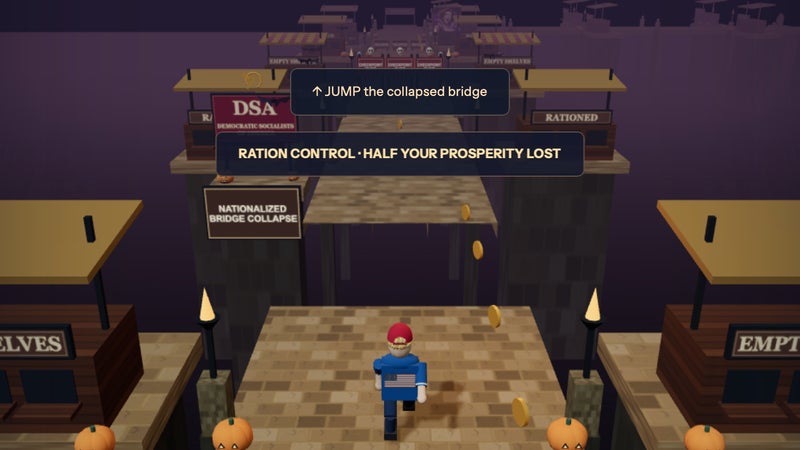 “Le temps et l’argent des contribuables gaspillés”: pour Halloween, la Maison Blanche lance un jeu vidéo où il faut fuir le communisme et défaire un Joe Biden fantôme ou un Barack Obama vampire grâce à un bouclier MAGA