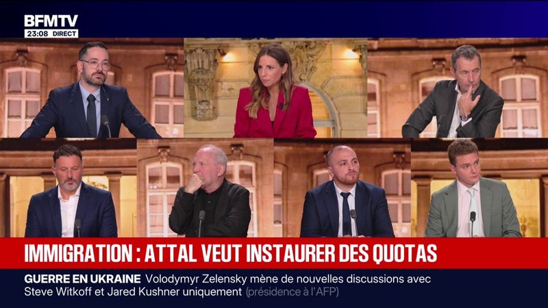 Gabriel Attal veut instaurer des quotas migratoires: "On tourne en rond", dénonce David Guiraud, maire LFI de Roubaix