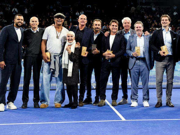 Lyon a fêté les héros de la finale de la Coupe Davis 1991 dont Yannick Noah (22/10/2026)