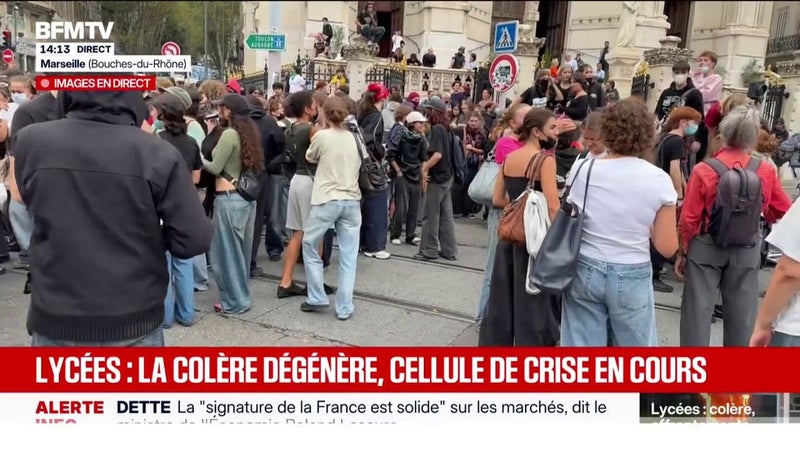 Colère lycéenne: "Ce qui est inquiétant dans ce mouvement, c'est qu'on a des revendications très locales", constate Carole Zerbib, proviseure et membre du syndicat SNPDEN-UNSA