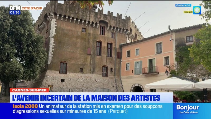 L'avenir est incertain pour la maison des artistes à Cagnes-sur-Mer