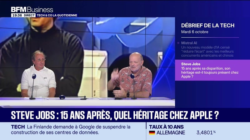 Steve Jobs : 15 ans après, quel héritage chez Apple ? - 06/10