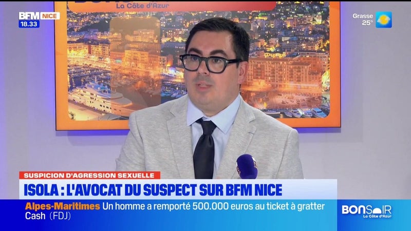 Suspicion d'agression sexuelle à Isola 2000: l'avocat du suspect était notre invité. Son client nie.