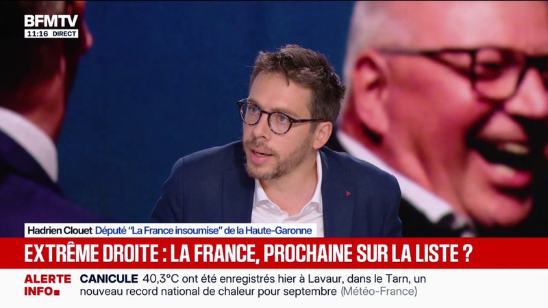 Victoire de l'extrême droite en Allemagne lors des élections en Saxe-Anhalt: "l'AfD est un parti néo-nazi", alerte Hadrien Clouet, député LFI
