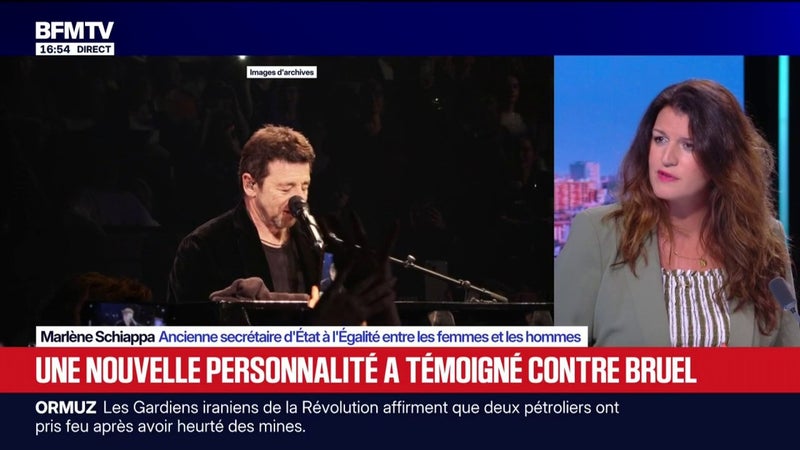 Annulation de la tournée de Patrick Bruel : "Il aurait dû prendre cette décision plus tôt", estime Marlène Schiappa