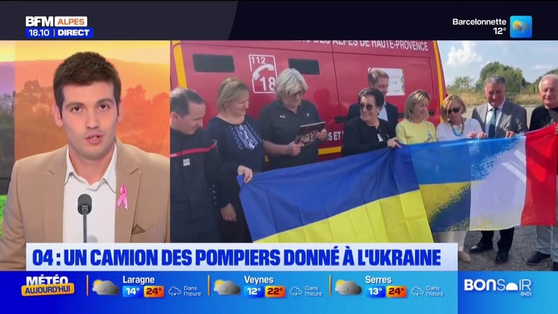 04 : Une ambulance des pompiers donnée à l'Ukraine