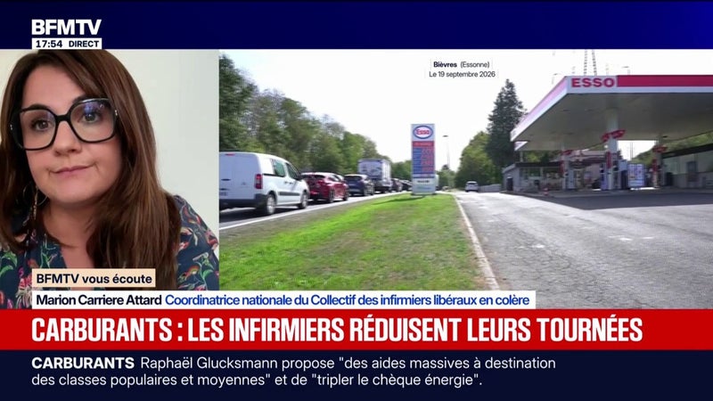 "Concrètement, il va falloir qu'on fasse des choix": face aux prix des carburants, plusieurs infirmiers réduisent leurs tournées