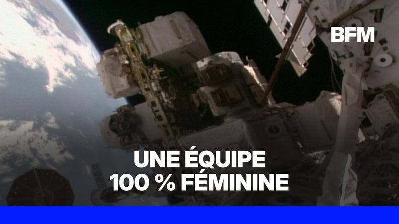 Espace: Sophie Adenot, l'astronaute française, a débuté sa sortie dans le vide spatial