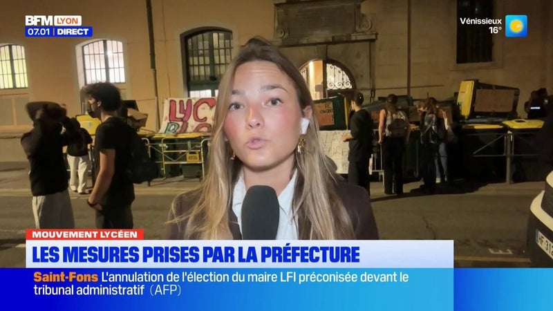 Mouvement des lycéens: la préfecture prend des mesures de sécurité pour éviter les débordements