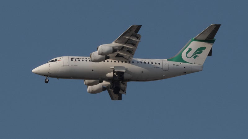 Malgré les menaces de sanctions américaines, un avion commercial iranien se pose en Chine à quelques heures d’une rencontre entre Donald Trump et Xi Jinping