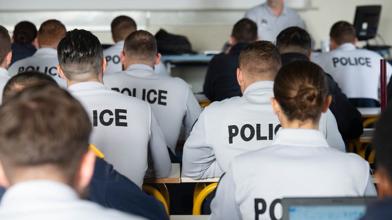 Manifestations du 24 octobre: des élèves policiers volontaires appelés en renfort