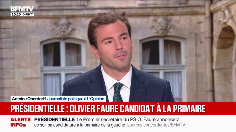Présidentielle: Olivier Faure va annoncer sa candidature à la primaire de gauche en vue de 2027