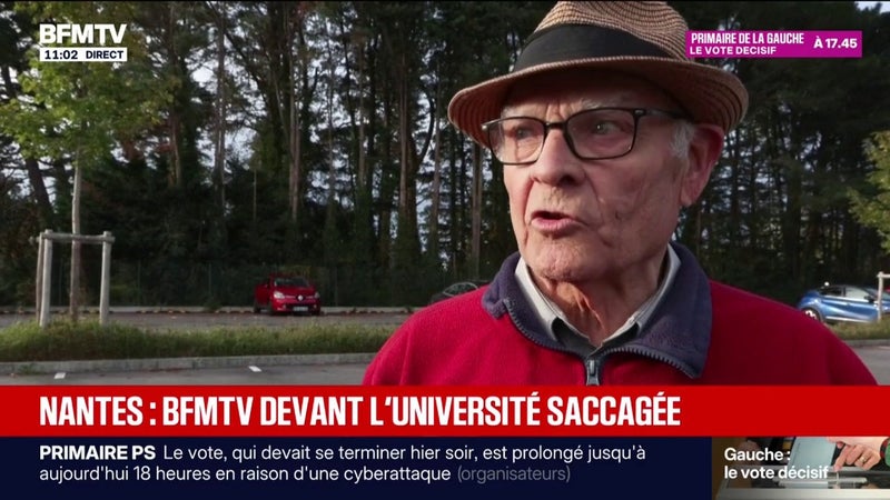 "C'est inadmissible": des riverains réagissent aux dégradations commises dans le bâtiment Censive de l'université de Nantes