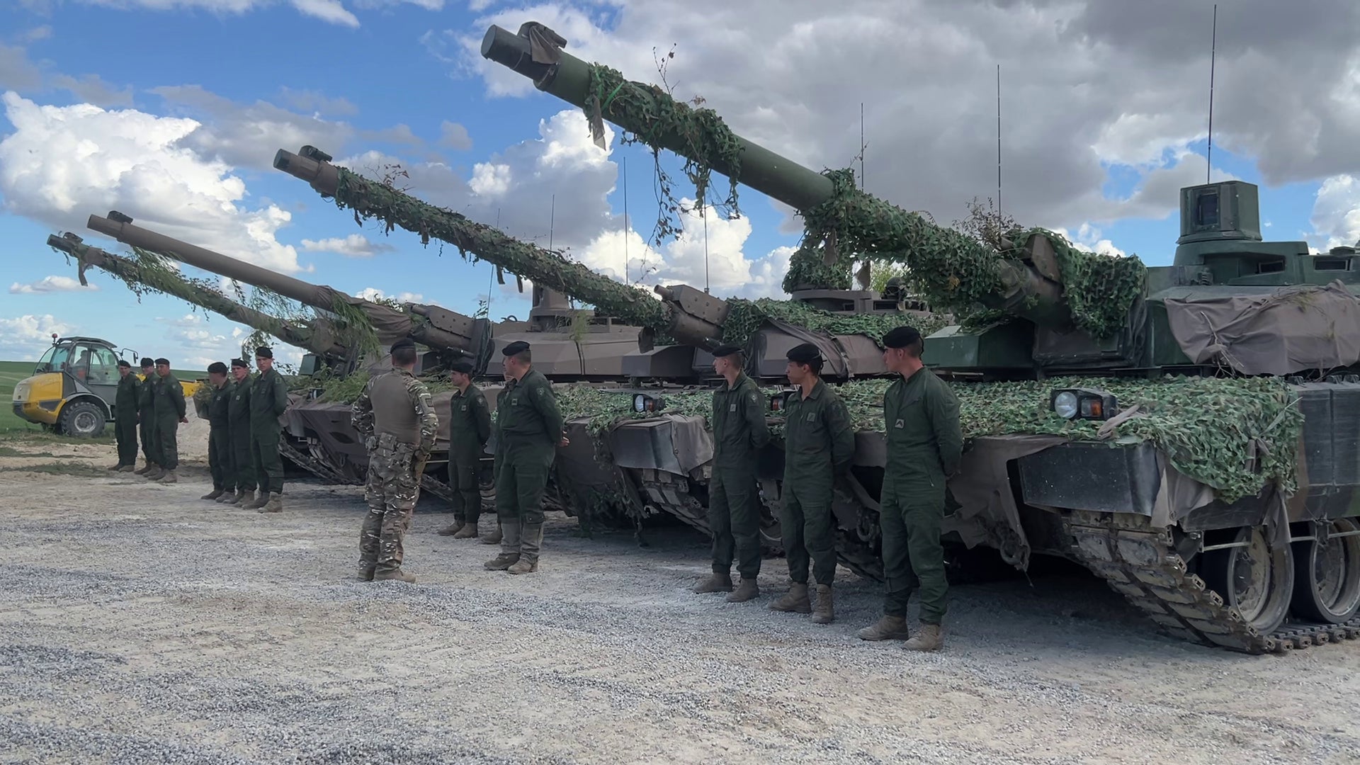 Des chars Leclerc du 501e régiment de chars de combat, le 16 septembre 2026.