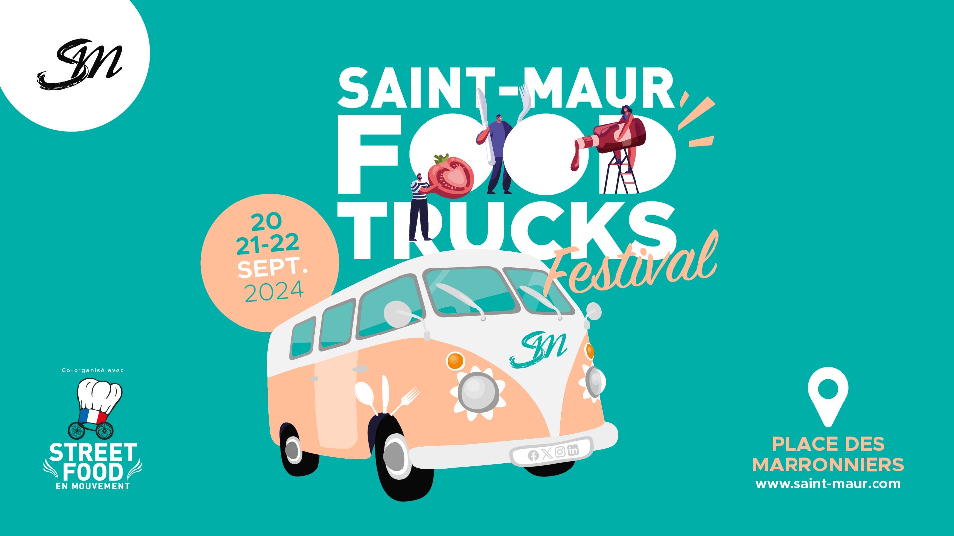 A gagner : des expériences inédites et gourmandes au Saint-Maur Food Trucks Festival 2024