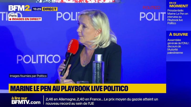 Marine Le Pen: "Nous ne pouvons plus aider financièrement l'Ukraine"