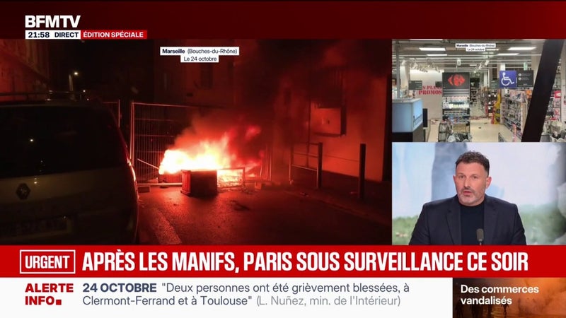 Mobilisation du 24 octobre: "Les manifestants qui ont des revendications légitimes ont pu exercer leur droit constitutionnel dans la sécurité", se réjouit Xavier Iacovelli (Sénat)