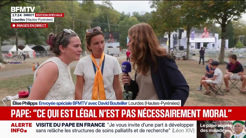 Le pape Léon XIV a prononcé un discours ferme à Lourdes sur la fin de vie