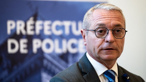 Le préfet de police de Paris Patrice Faure le 4 novembre 2025.