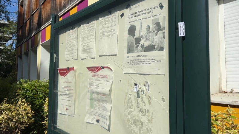 "Ça fait vraiment flipper": à Saint-Gratien, les parents inquiets après la découverte de tirs sur une école