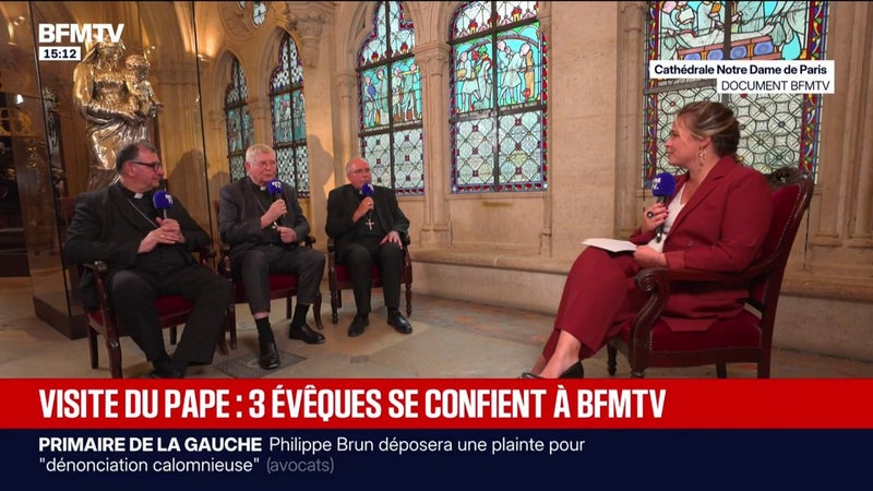 Visite du pape Léon XIV en France: "le choix de ce voyage a été fait relativement tardivement", explique Mgr Laurent Ulrich, archevêque de Paris