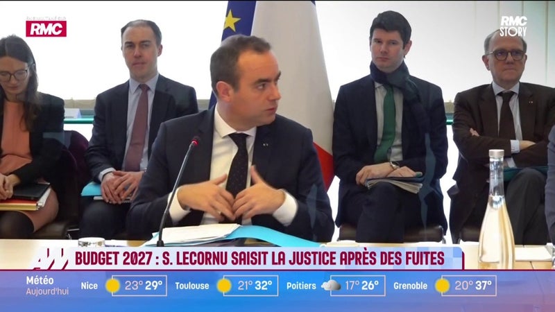 Budget 2027 : S. Lecornu saisit la justice après des fuites