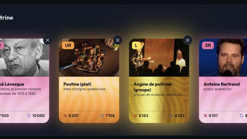 Improbable et gentiment geek, "Wikimasters" vous propose de collectionner, échanger ou vendre des fiches Wikipédia, à la manière de cartes Pokémon: un succès fulgurant, malgré quelques critiques