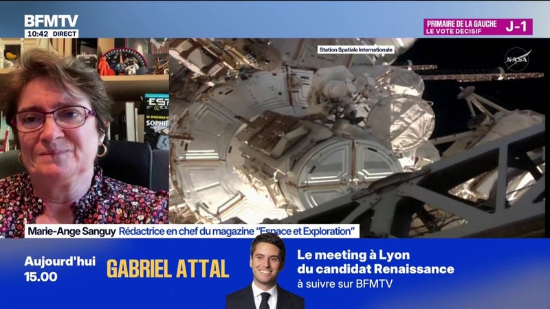 "Il peut toujours y avoir un couac", explique Marie-Ange Sanguy, rédactrice en chef du magasine "Espace et Exploration", qui revient sur la mission de Sophie Adenot dans l'espace