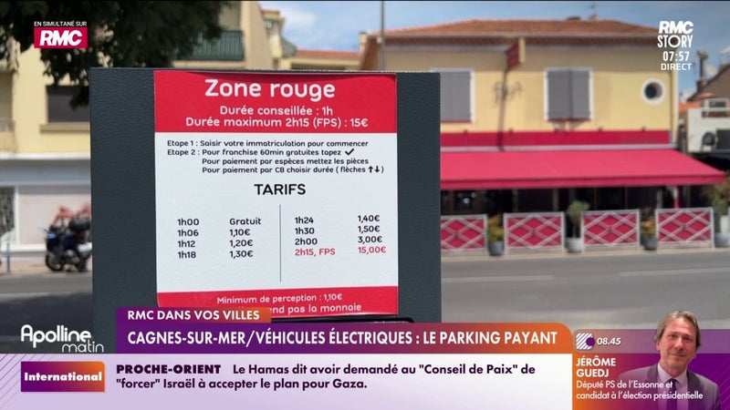 Cagnes-sur-Mer/véhicules électriques : Le parking payant