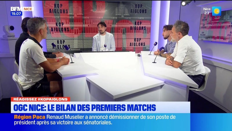 Kop Aiglons du lundi 28 septembre - OGC Nice : le bilan des premiers matchs