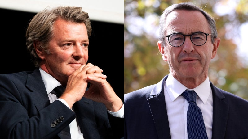 En déplacement à Troyes, Bruno Retailleau reçoit l'appui de François Baroin