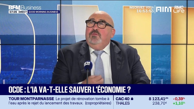OCDE : l'IA va-t-elle sauver l'économie ?