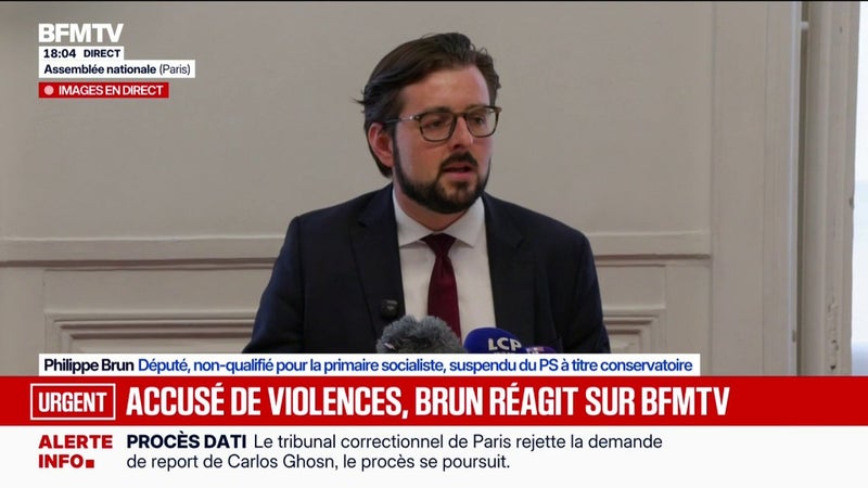 Philippe Brun écarté de la primaire PS: "Je ne connais pas les faits", assure le député accusé de violences