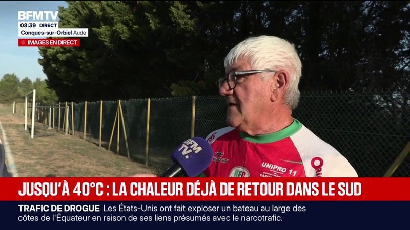 Canicule: dans l'Aude, ce club de rugby adapte ses entraînements face à la chaleur