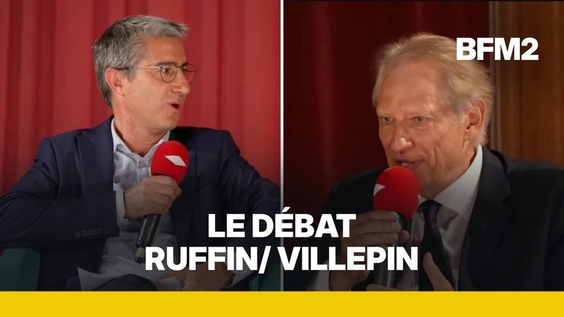 Présidentielle 2027: le débat entre François Ruffin et Dominique de Villepin