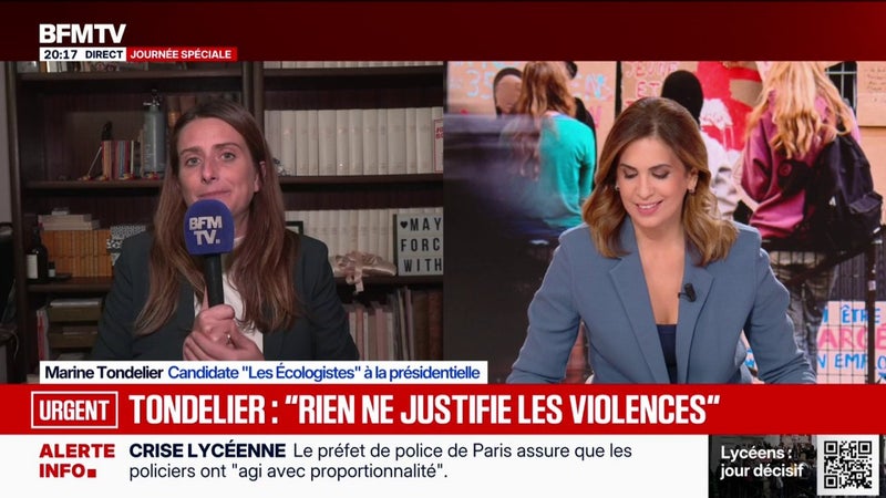 Pour plus de moyens dans l'éducation, Marine Tondelier, candidate Les Écologistes à la présidentielle, propose de taxer les héritages les plus élevés