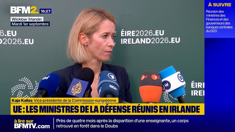 Détroit d'Ormuz: "Il n'y a pas de résultats pour le moment", déclare Kaja Kallas