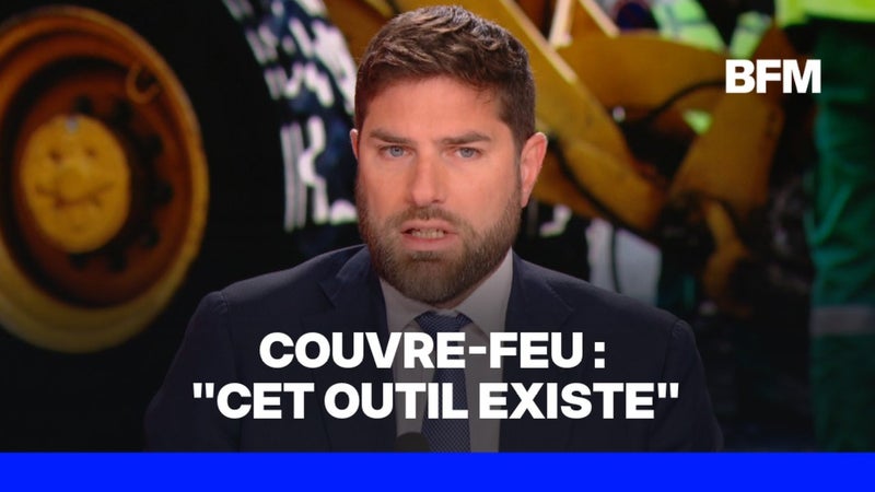 Violences et pillages: le ministre de la Ville prône le couvre-feu "quand c'est nécessaire"